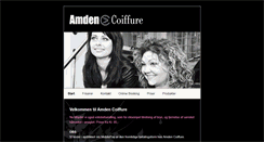 Desktop Screenshot of amdencoiffure.dk